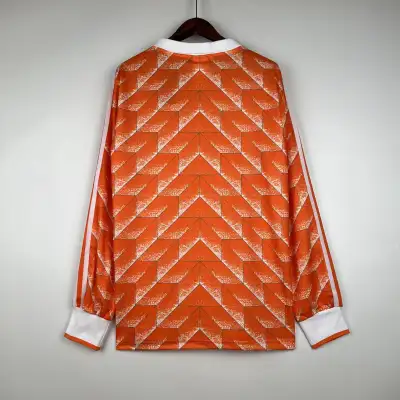 Retro Long Sleeve Holland 1988 Home S-XXL - Image 4