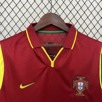 Alternative view of Retro Portugal 1998 Home S-XXL