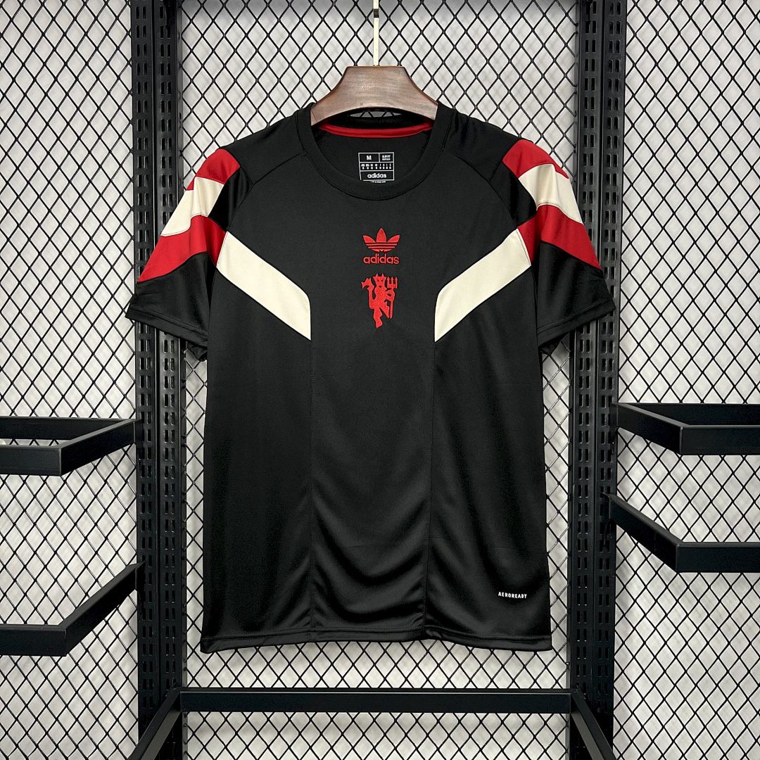 Manchester United 2024/25 Originals Tee Black Jersey S-2XL