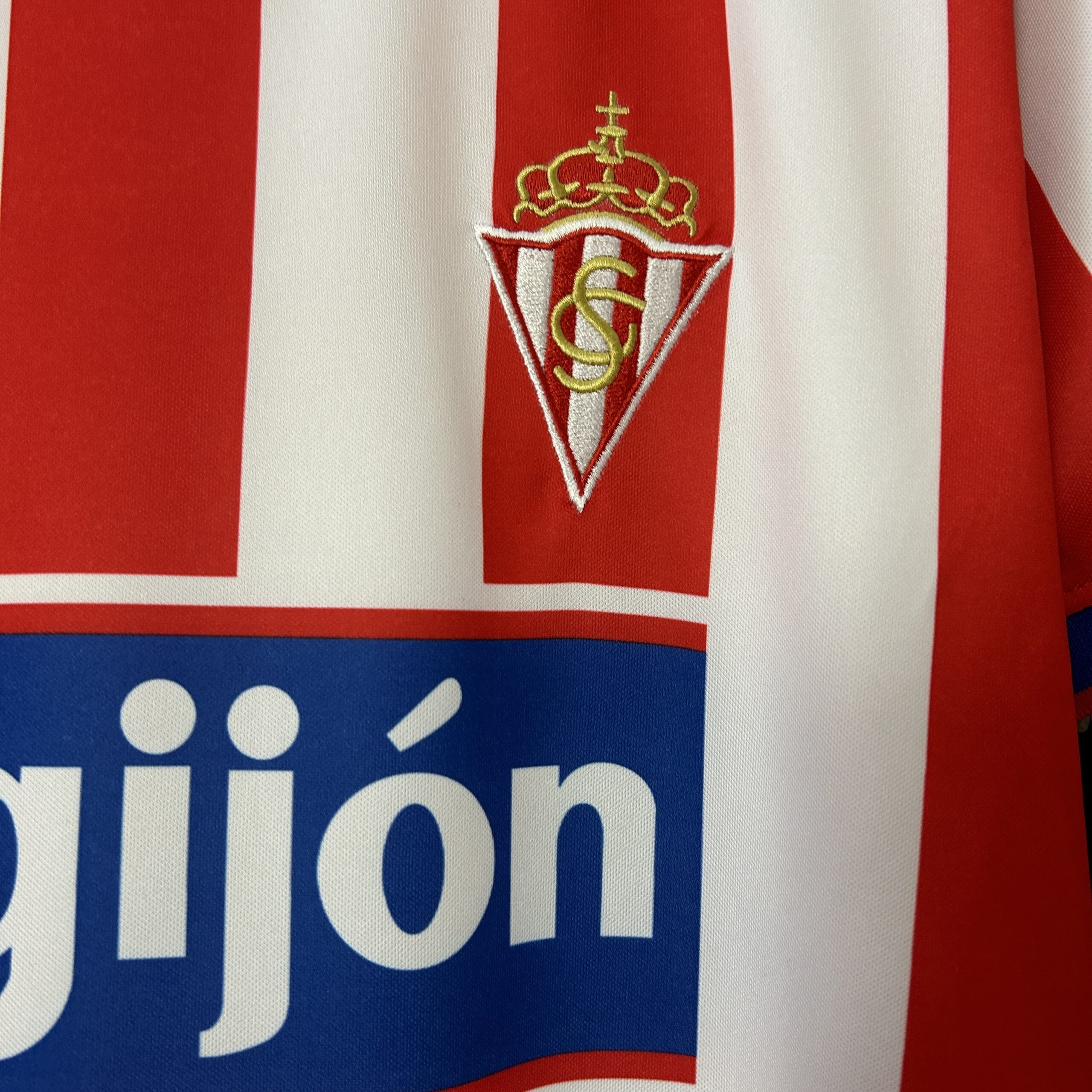 Retro Sporting Gijon 01/02 Home Size S-XXL - Image 8