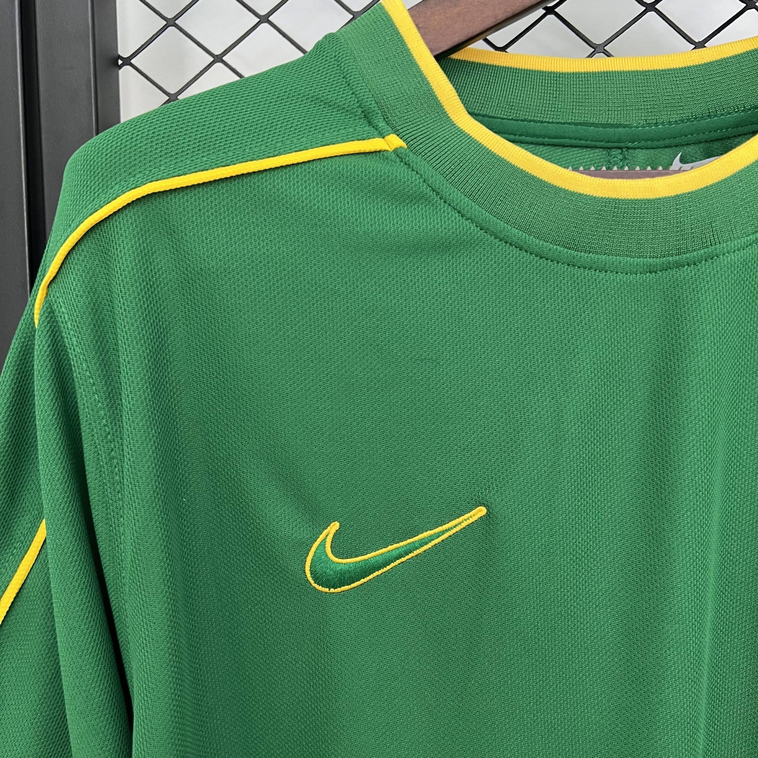Retro Brazil 1998 Goalkeeper Green S-XXL - Image 4