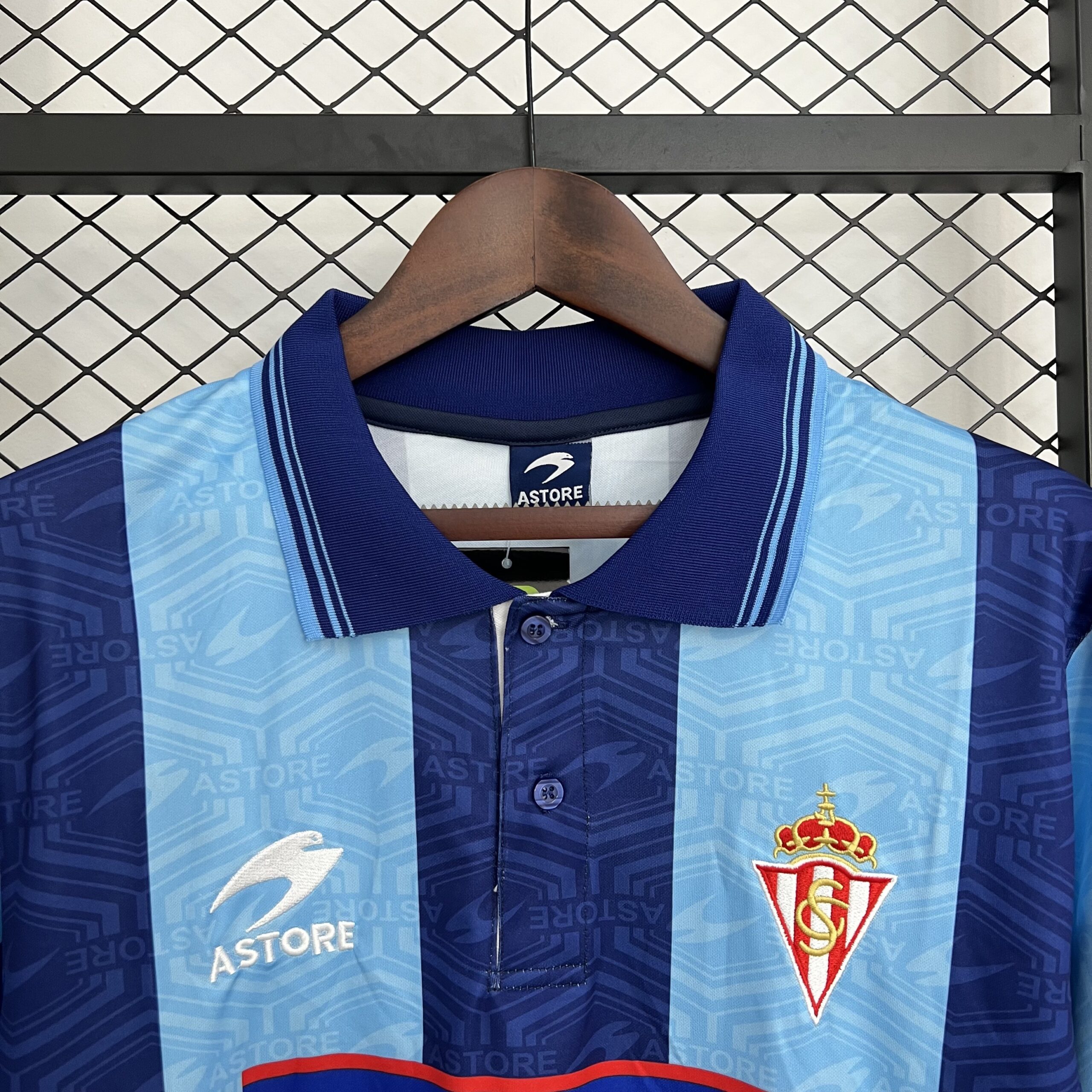 Retro Sporting Gijon 02/03 Third Away S-XXL - Image 4