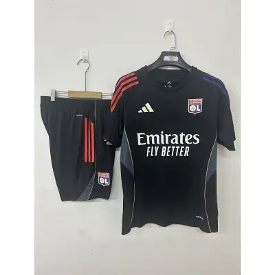 25/26 Olympique lyonnais training jersey black S-3XL