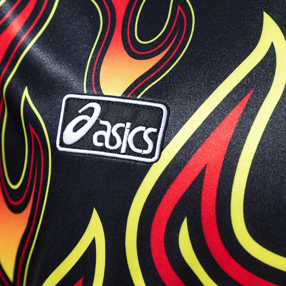 Japan 1998 Goalkeeper Black Fireworks Long Sleeve Retro Jersey S-XXL - Image 3