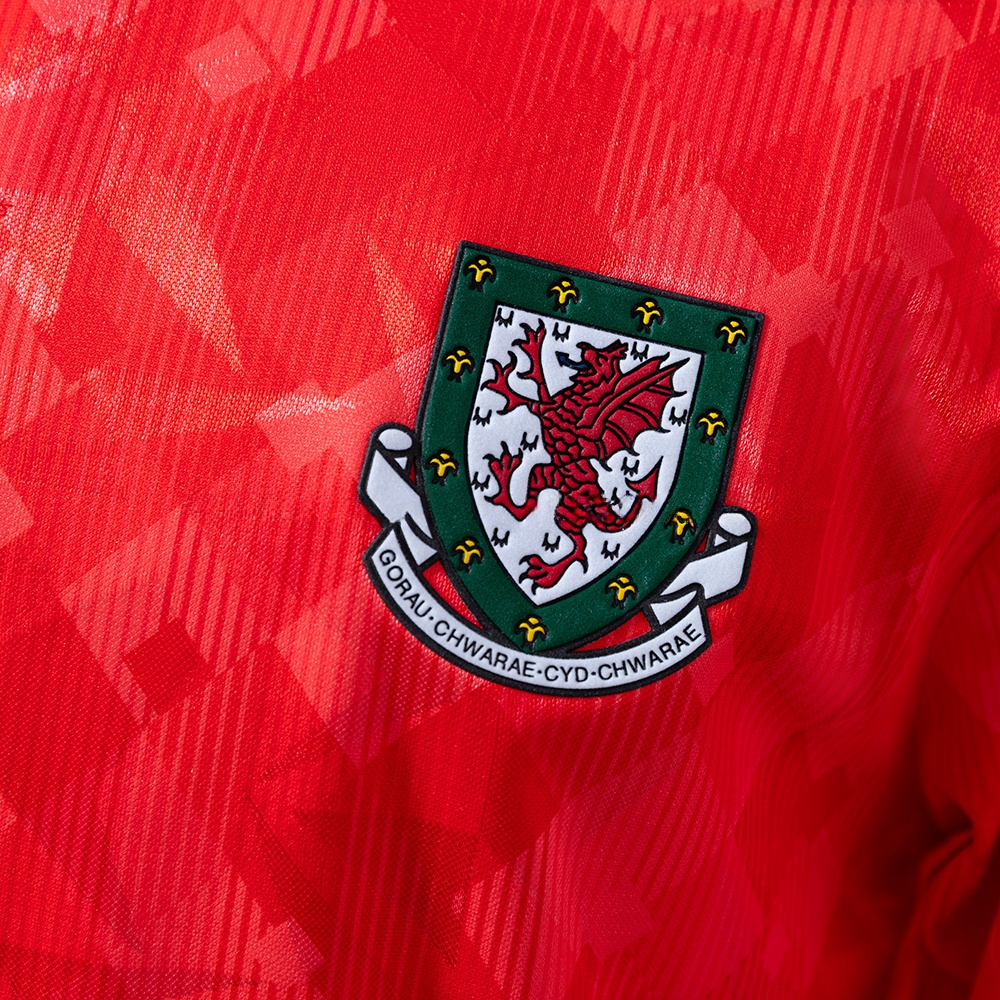 Wales 1990/92 Home Retro Jersey S-XXL - Image 5