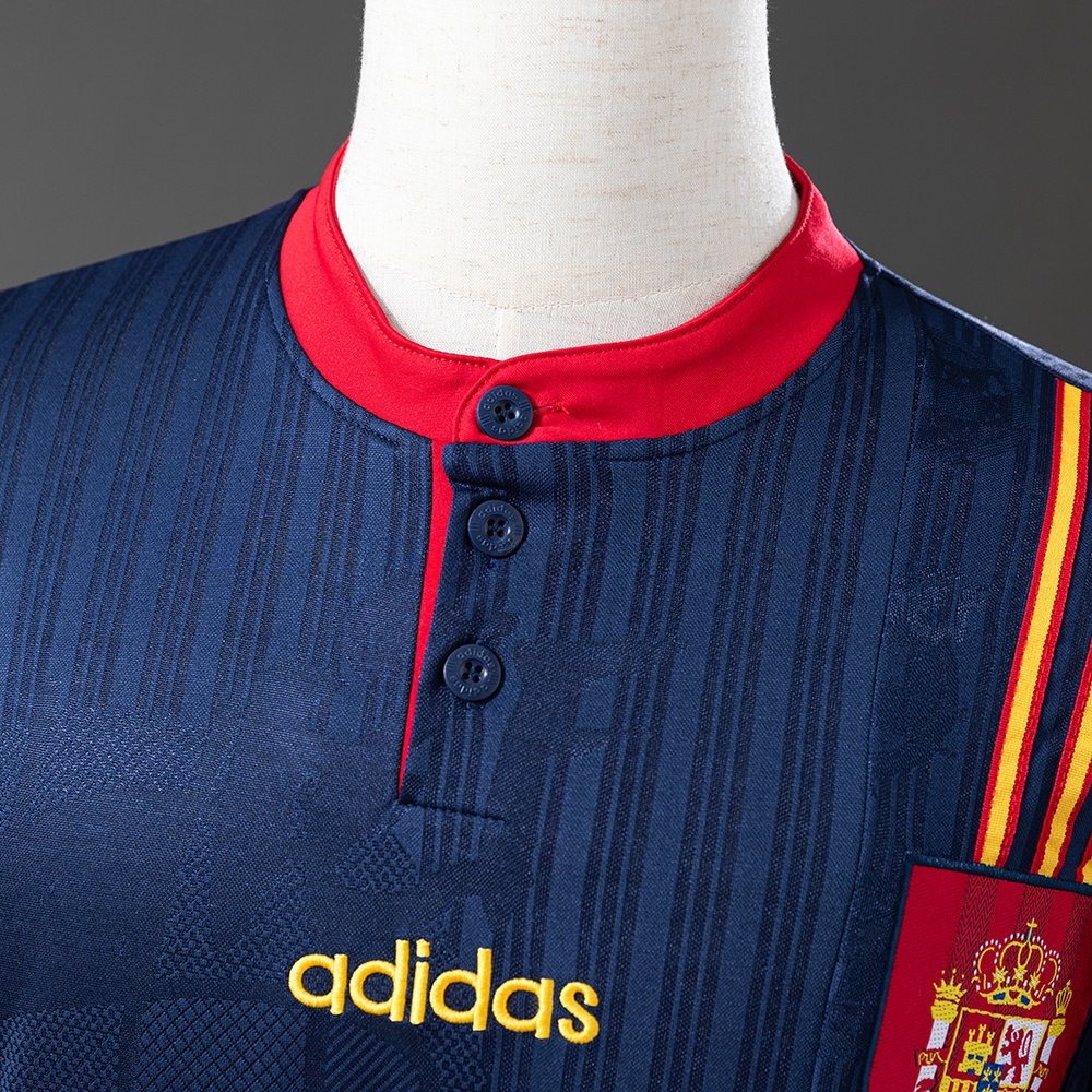 Spain 1996 Away Retro Jersey S-XXL - Image 6