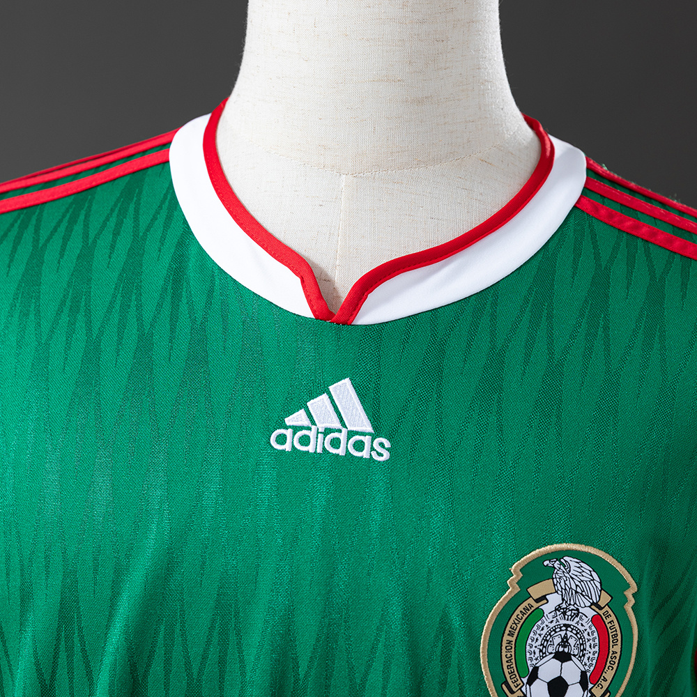 Mexico 2010 Home Retro Jersey S-XXL - Image 6