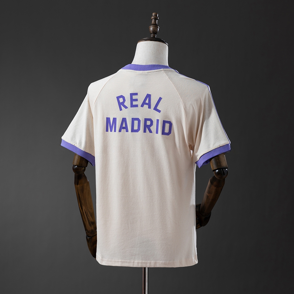 Real Madrid Originals 3-stripes beige t-shirt S-3XL - Image 6