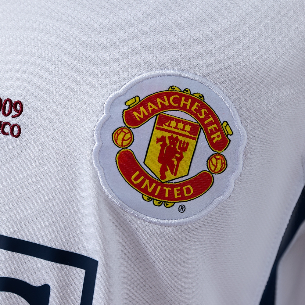 M-U 2008/09 Away Champions League Edition Long Sleeve Retro Jersey S-XXL - Image 5