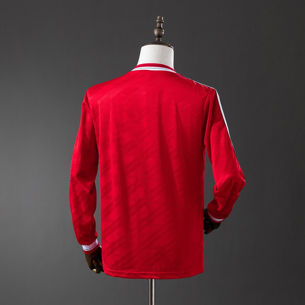 M-U 1986/88 Second Away Long Sleeve Retro Jersey S-XXL - Image 7