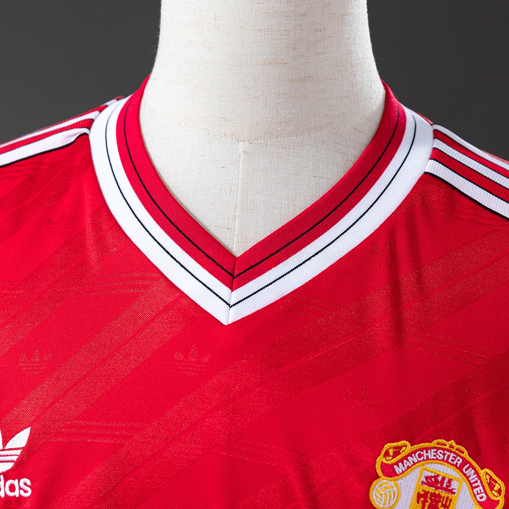 M-U 1986/88 Second Away Long Sleeve Retro Jersey S-XXL - Image 6