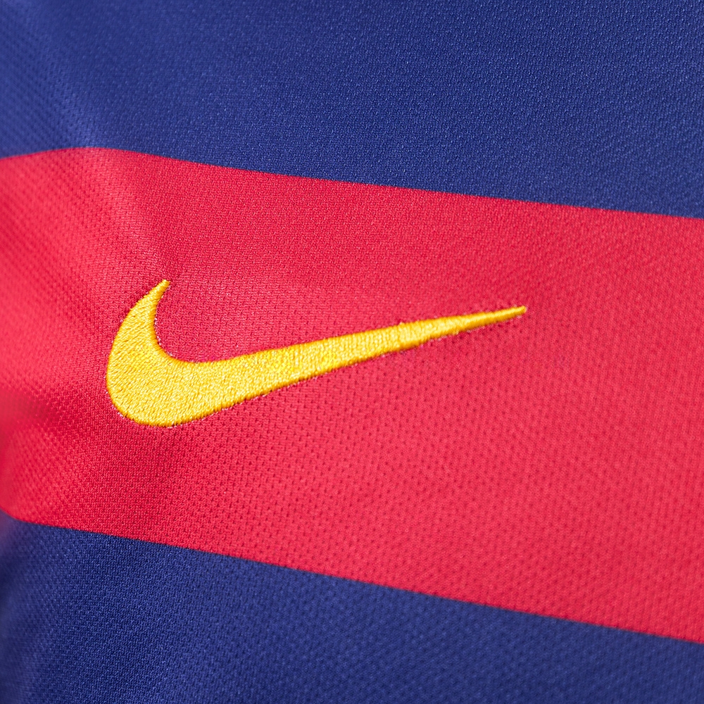 Barcelona 2015/16 Home Long Sleeve Retro Jersey S-XXL - Image 3