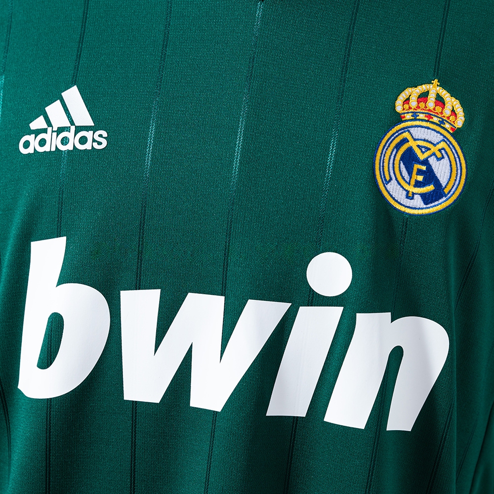 Real Madrid 2012/13 Second Away Long Sleeve Retro Jersey S-XXL - Image 5