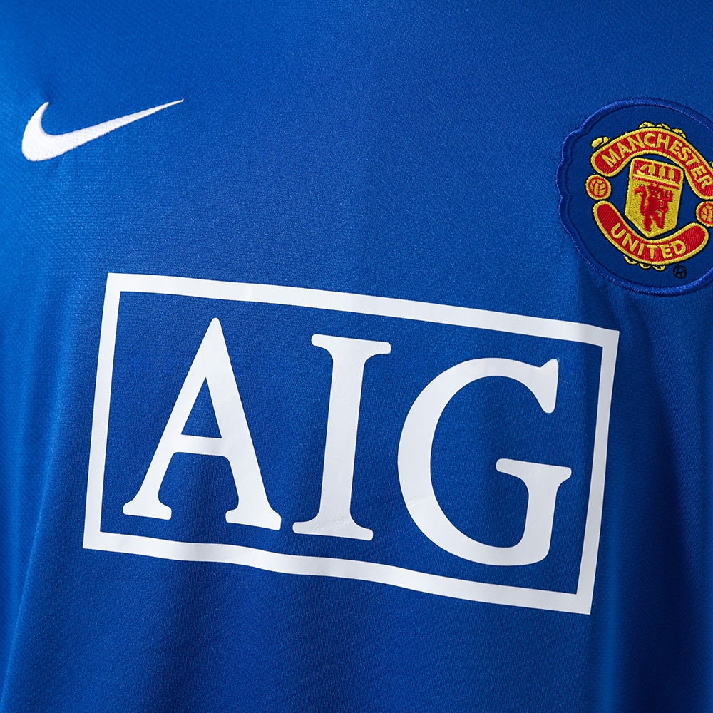 M-U 2008/09 Second Away Long Sleeve Retro Jersey S-XXL - Image 5