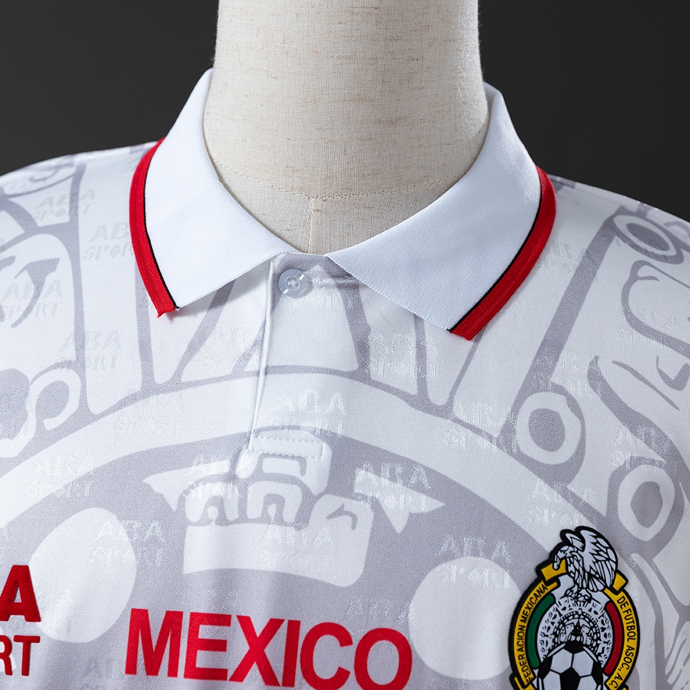 Mexico 1998 Away Retro Jersey S-XXL - Image 6