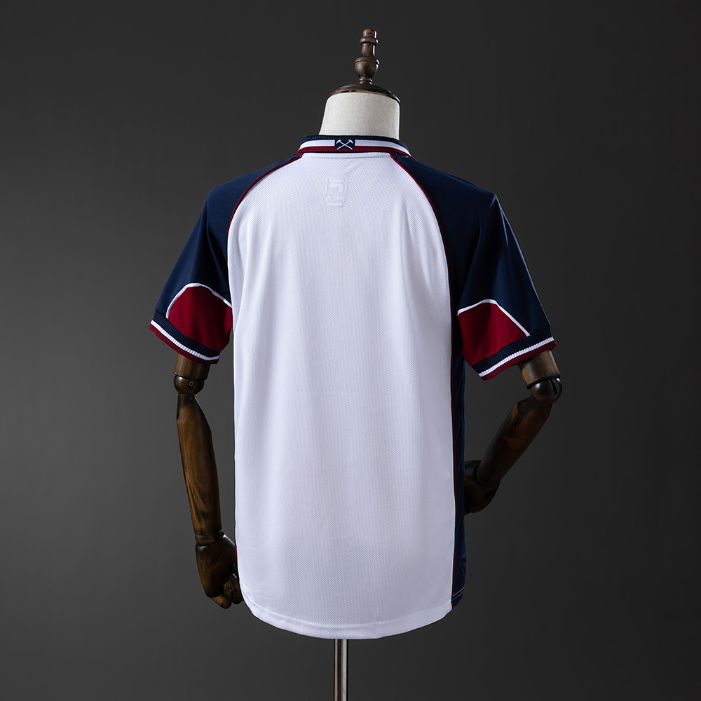 West Ham United 99/01 Away Retro Jersey S-XXL - Image 8