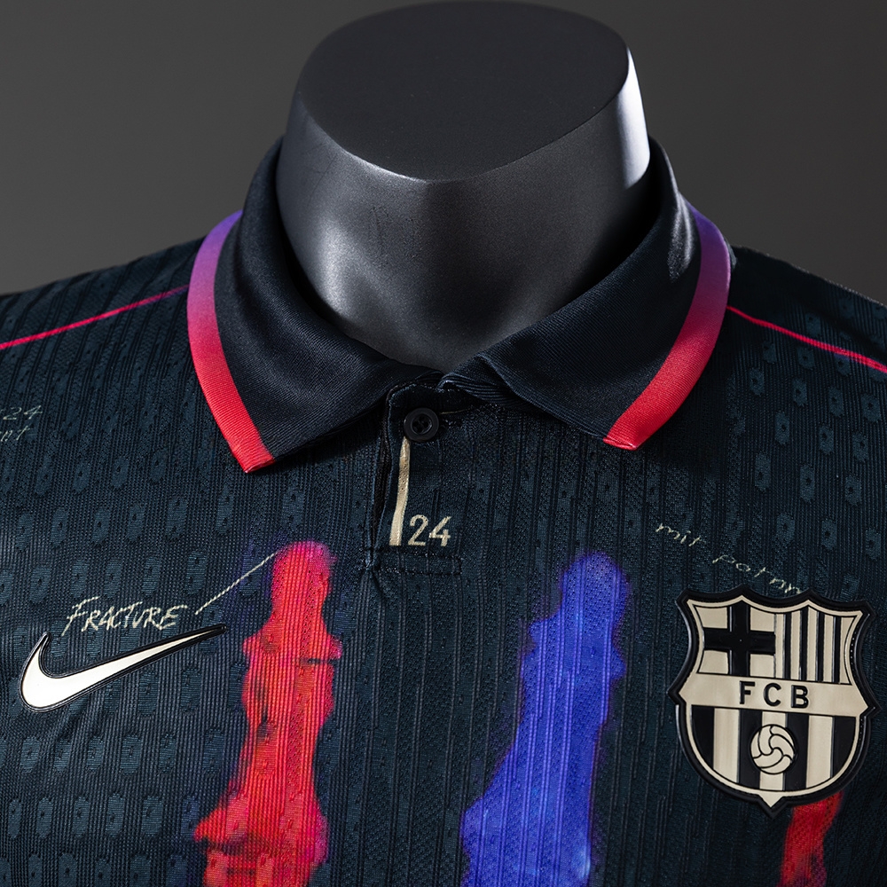 Barcelona 25/26 Black-Special Edition Player Version Jersey S-3XL - Image 7
