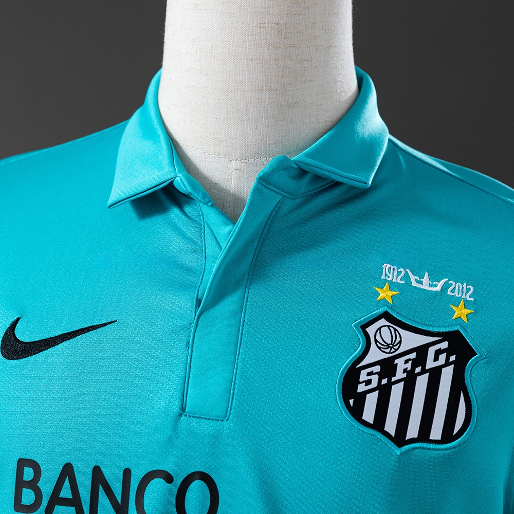 Santos 12/13 Second Away Retro Long Sleeve Jersey S-XXL - Image 7