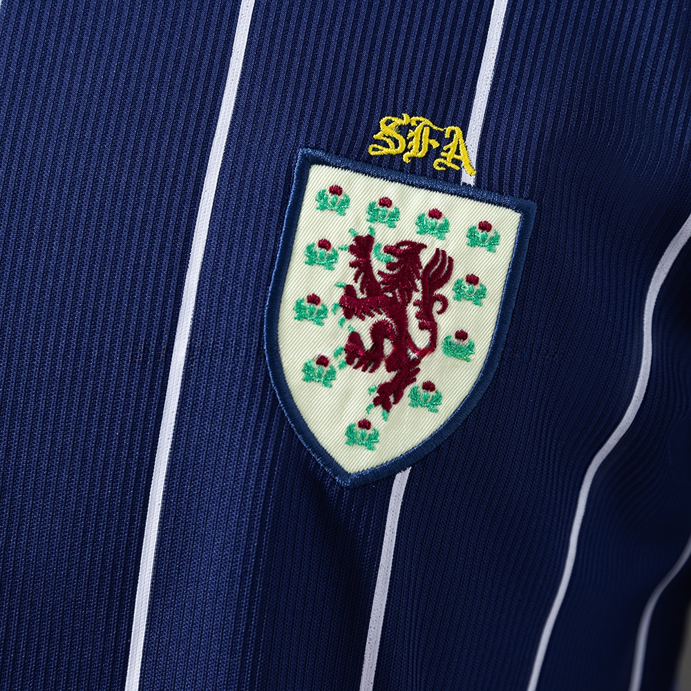 Scotland 2002 Home Retro Jersey S-XXL - Image 4