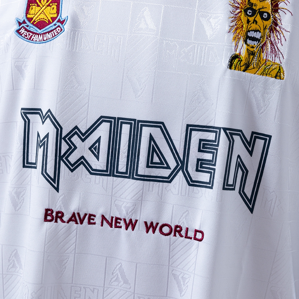 West Ham United 1999 Away (Iron Lady) Retro Jersey S-XXL - Image 5