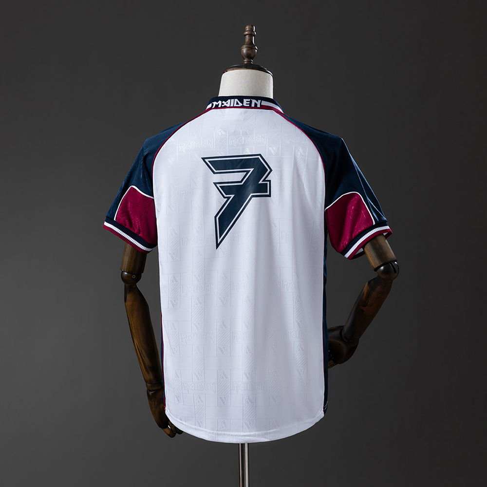 West Ham United 1999 Away (Iron Lady) Retro Jersey S-XXL - Image 7