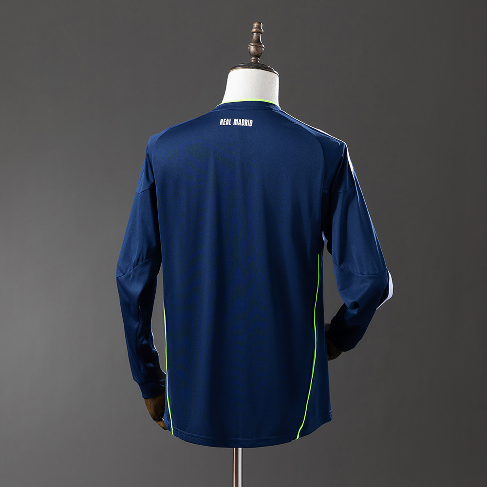 Real Madrid 10/11 Away Long Sleeve Retro Jersey S-XXL - Image 8