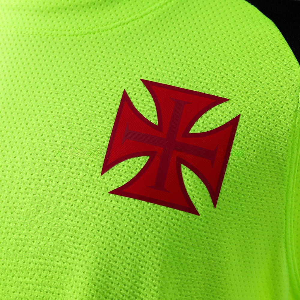 Vasco da Gama 25/26 training suit fluorescent green vest Jersey S-4XL - Image 3