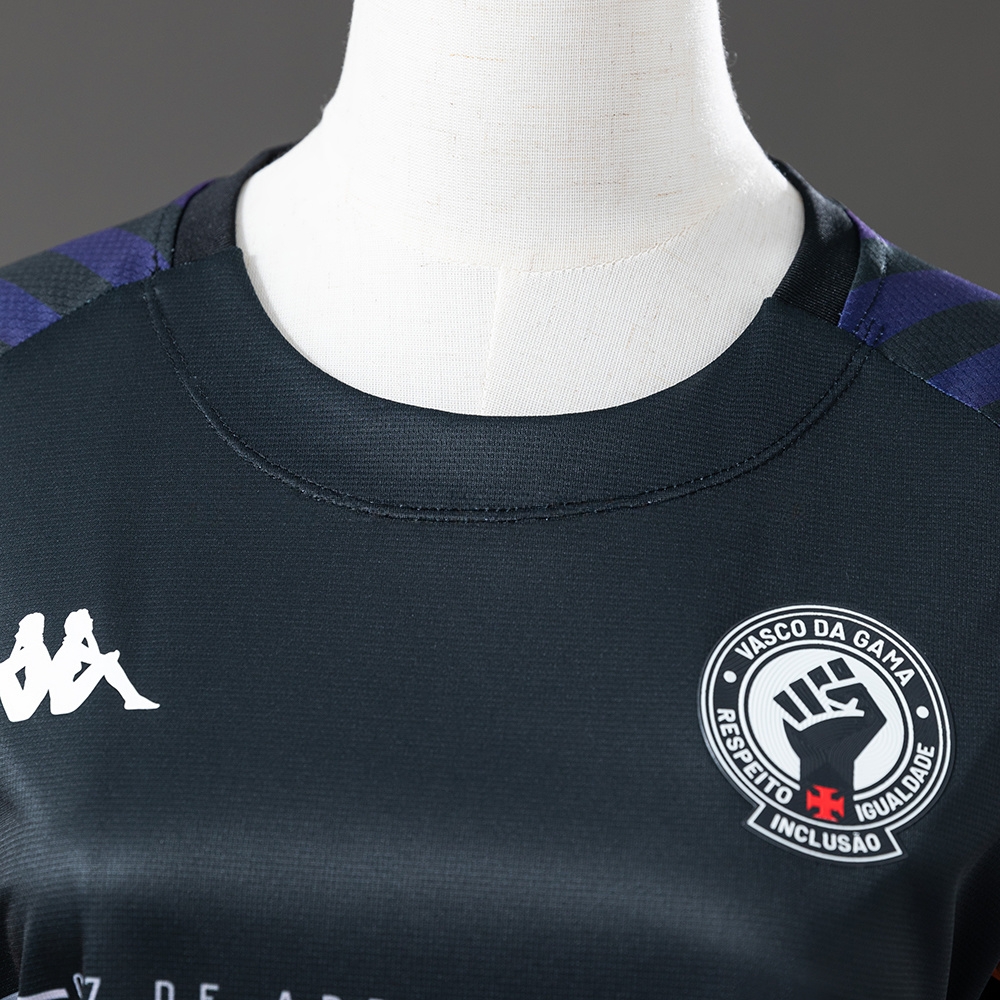 Vasco da Gama 24/25 Camisa Pre-Match 2 CR-Black Women's Jersey S-XXL - Image 7