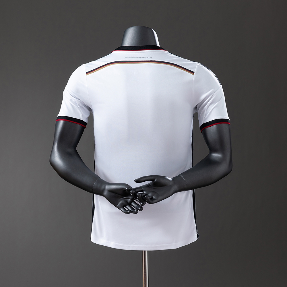 Germany 2014 Home Player Version Retro Jersey S-3XL - Image 8