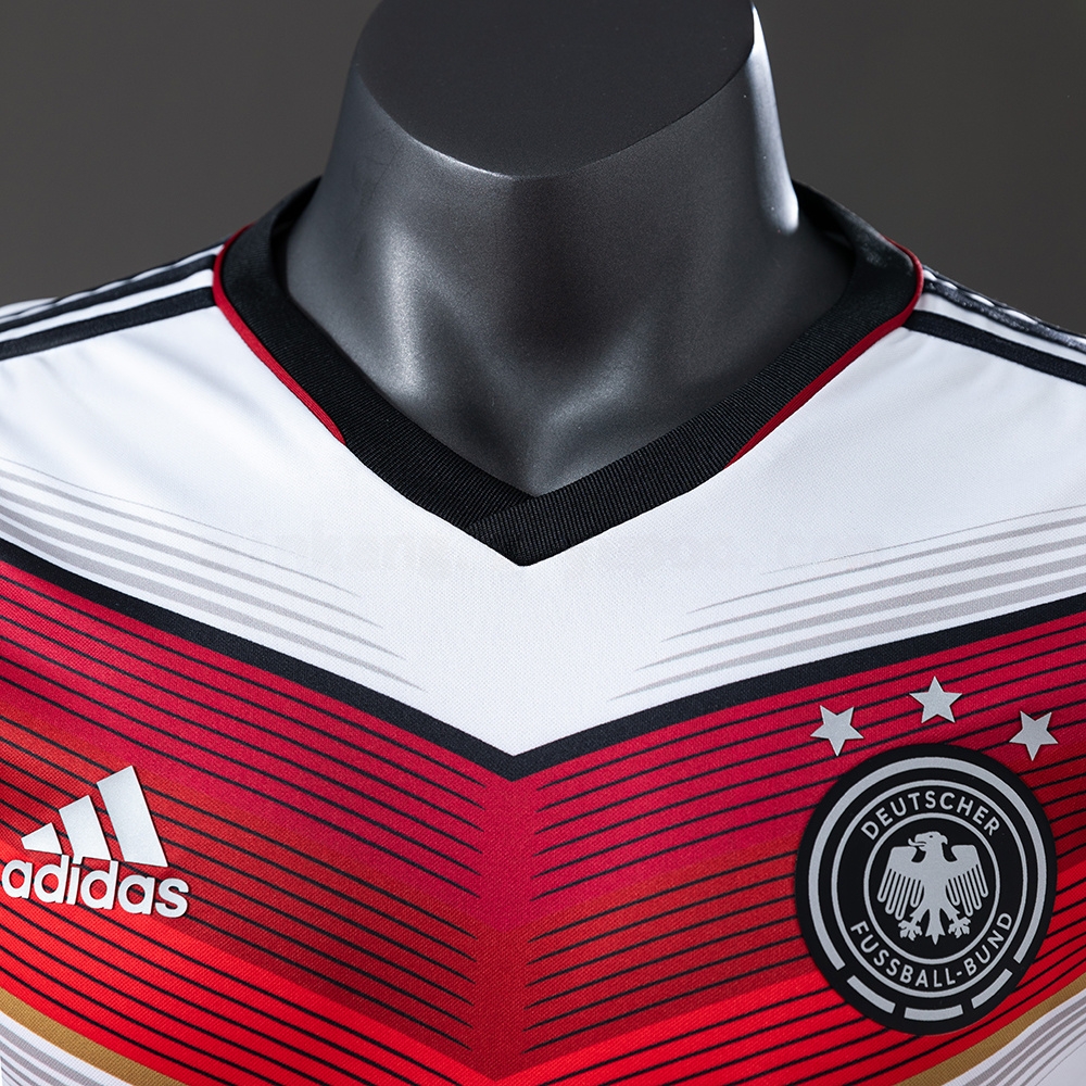Germany 2014 Home Player Version Retro Jersey S-3XL - Image 7