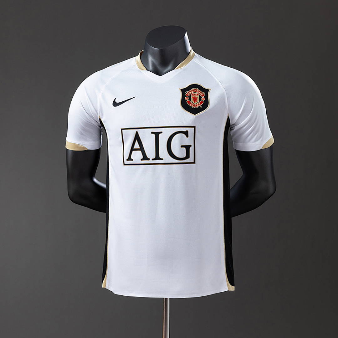 M-U 06/07 Away Player Version Retro Jersey S-3XL