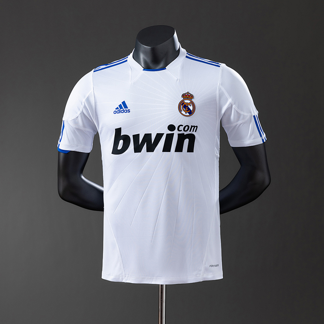 Real Madrid 10/11 Home Player Version Retro Jersey S-3XL