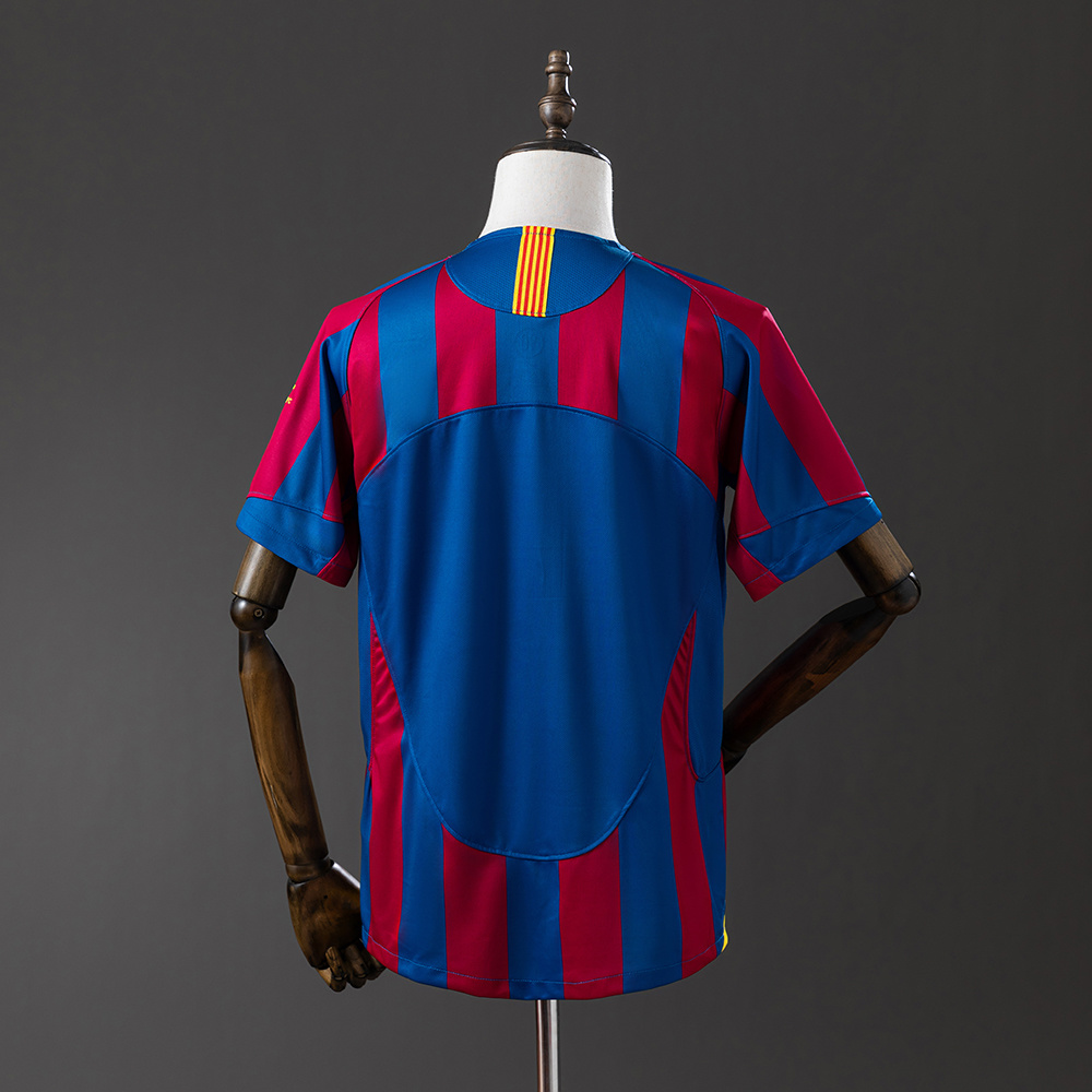 Barcelona 05/06 Home (UEFA Champions League Edition) Retro Jersey S-XXL - Image 6
