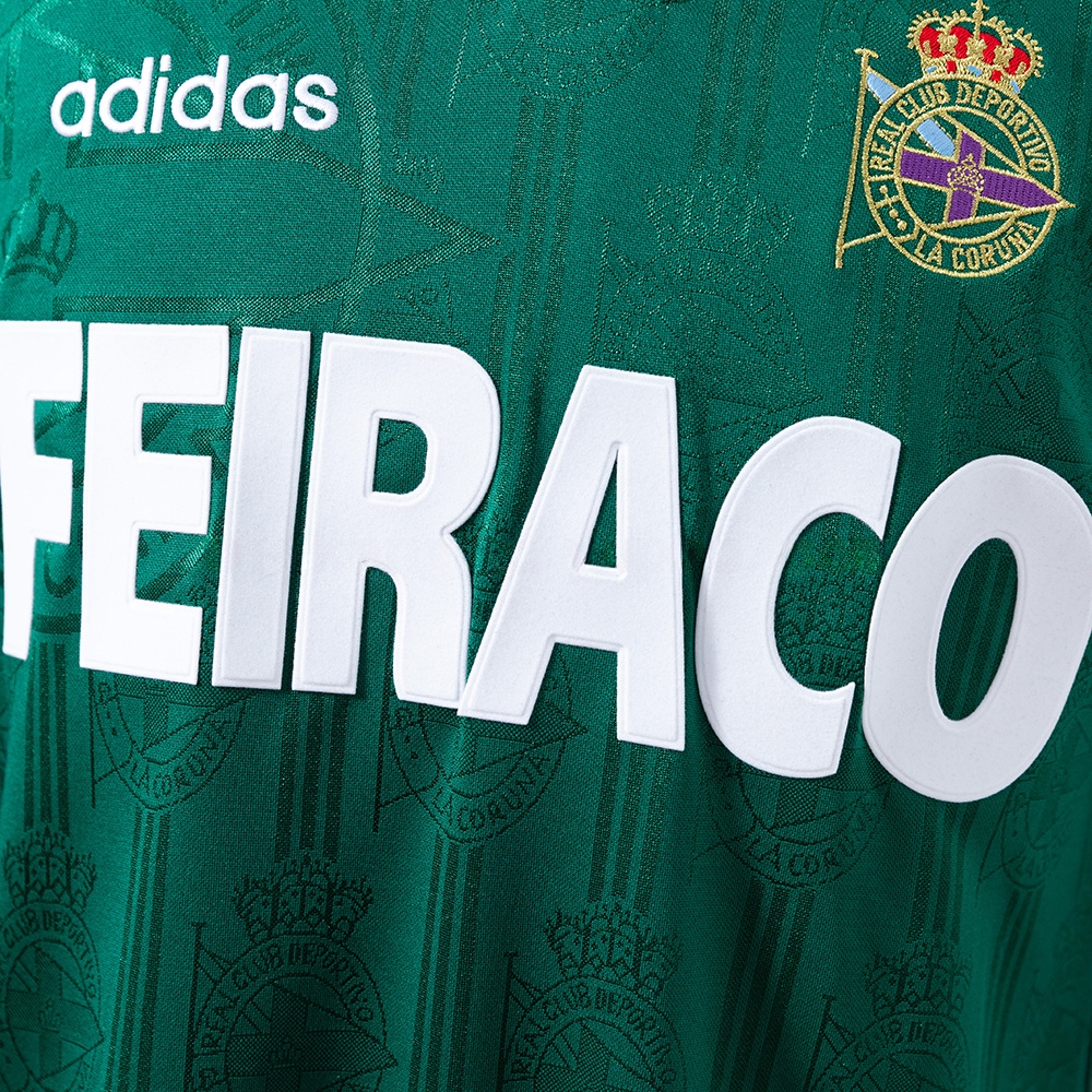 Deportivo La Coruna 99/00 Away Long Sleeve Retro Jersey S-XXL - Image 5