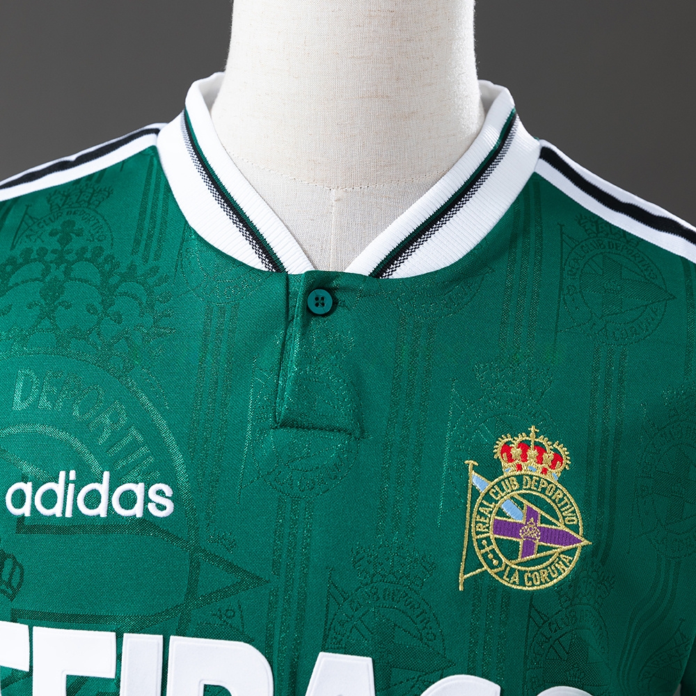 Deportivo La Coruna 99/00 Away Long Sleeve Retro Jersey S-XXL - Image 6