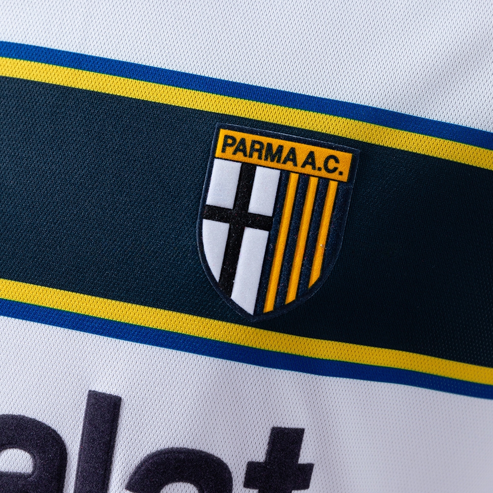 Parma Calcio 02/03 Away Long Sleeve Retro Jersey S-XXL - Image 4