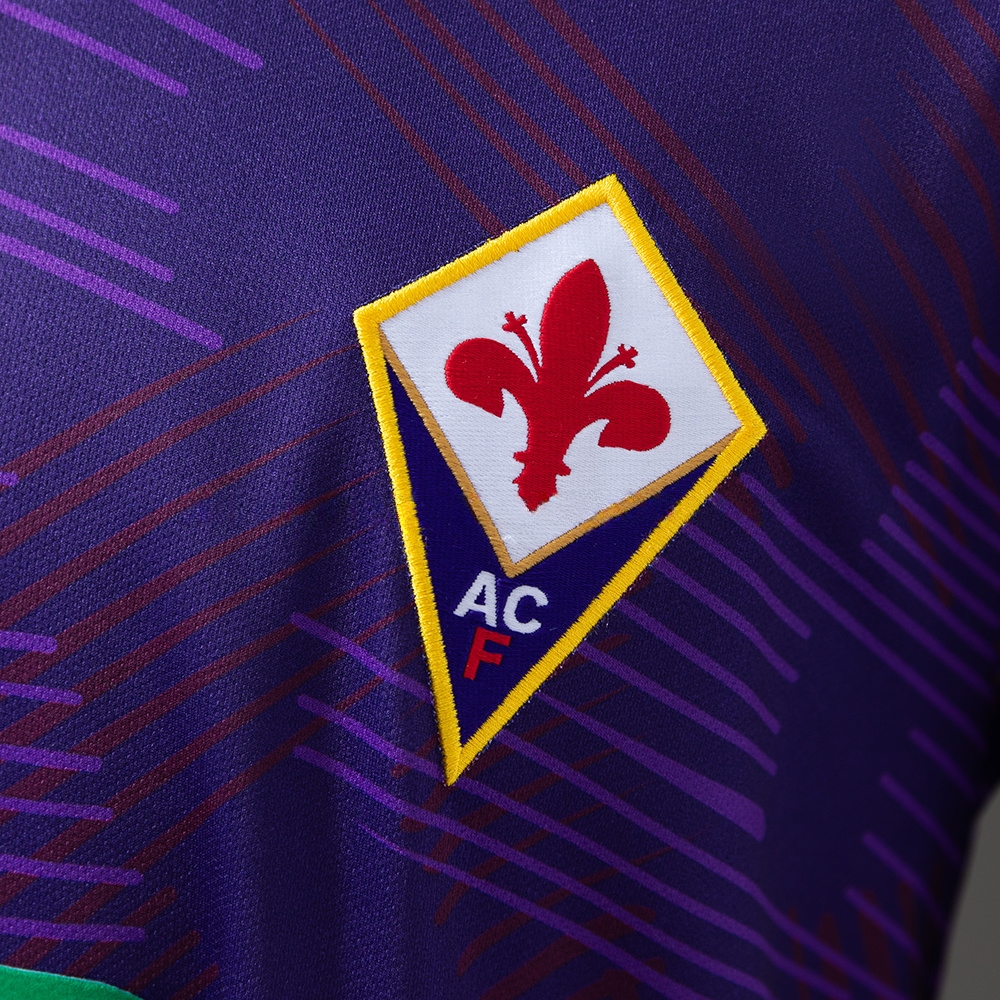 Fiorentina 92/93 Home Long Sleeve Retro Jersey S-XXL - Image 4