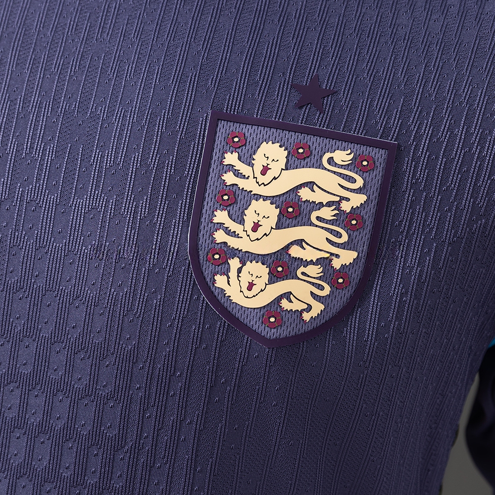 England 2024 Away Long Sleeve Player Version Jersey S-3XL - Image 5
