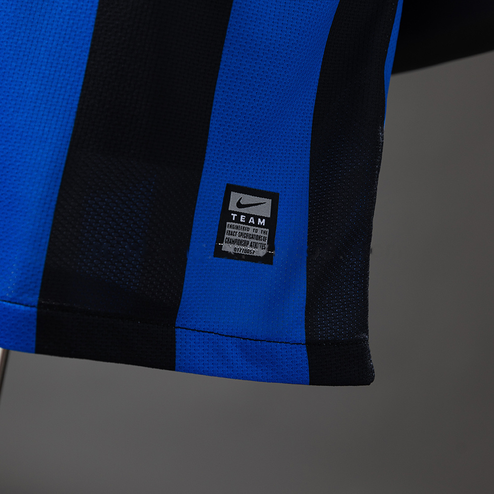Inter Milan 09/10 Player Version Retro Home Jersey S-3XL - Image 2