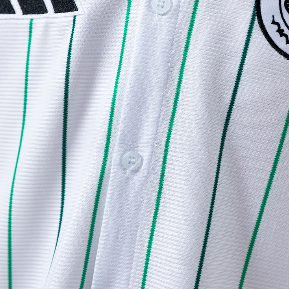 Celtic 25/26 US Pack Full-Button Baseball Jersey White S-XXL - Image 4