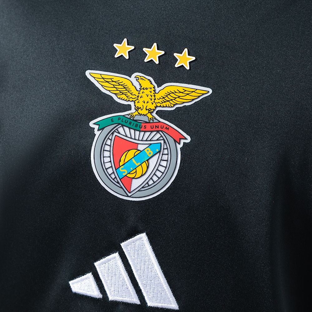 Benfica 25/26 Kids Kit Black Training Jersey Size:16-28 - Image 5