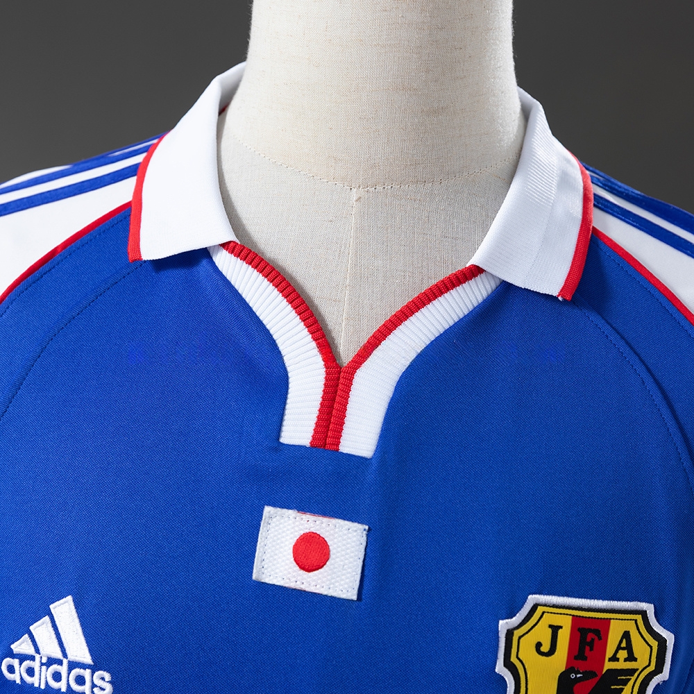 Japan 2000 Home Long Sleeve Retro Jersey S-XXL - Image 7