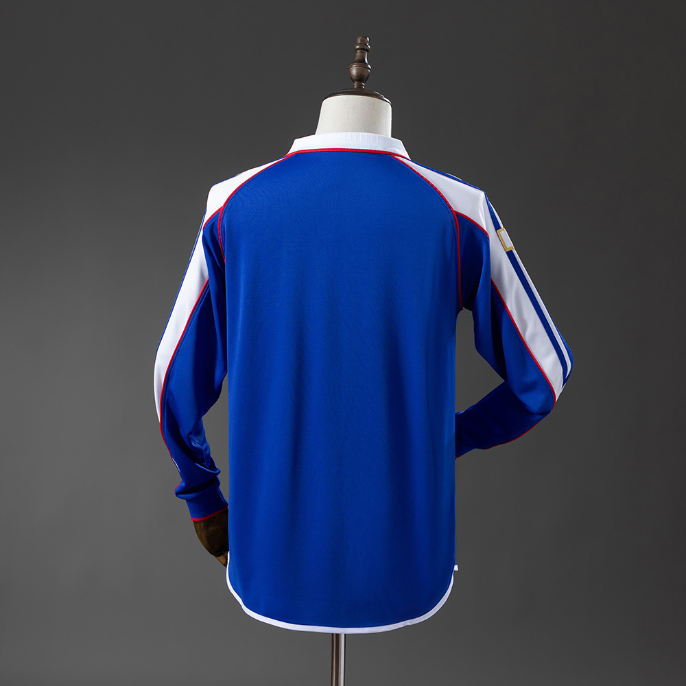 Japan 2000 Home Long Sleeve Retro Jersey S-XXL - Image 8