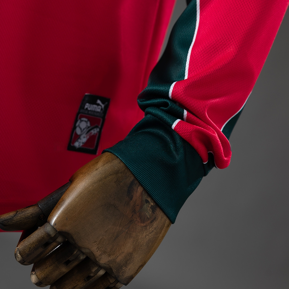 Morocco 1998 Away Long Sleeve Retro Jersey S-XXL - Image 3