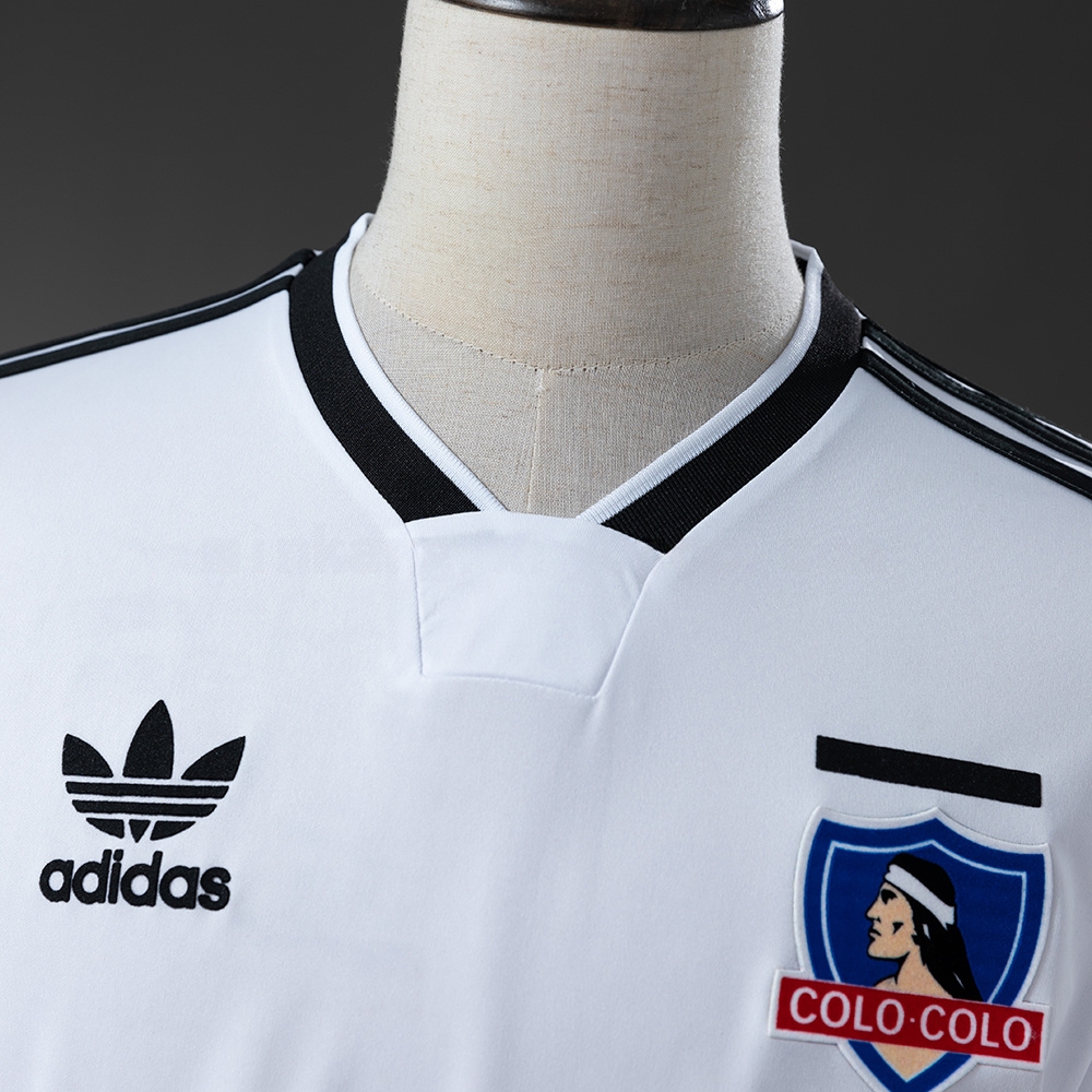 Colo Colo 1991 Home Jersey Long Sleeve S-XXL - Image 6