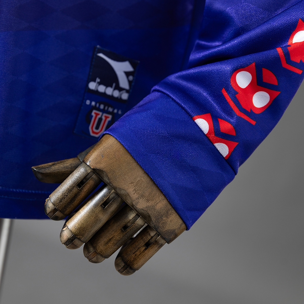 Retro Long Sleeve Universidad de Chile1996 Home S-3XL - Image 3