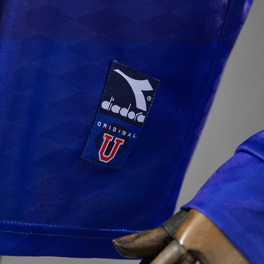 Retro Long Sleeve Universidad de Chile1996 Home S-3XL - Image 2