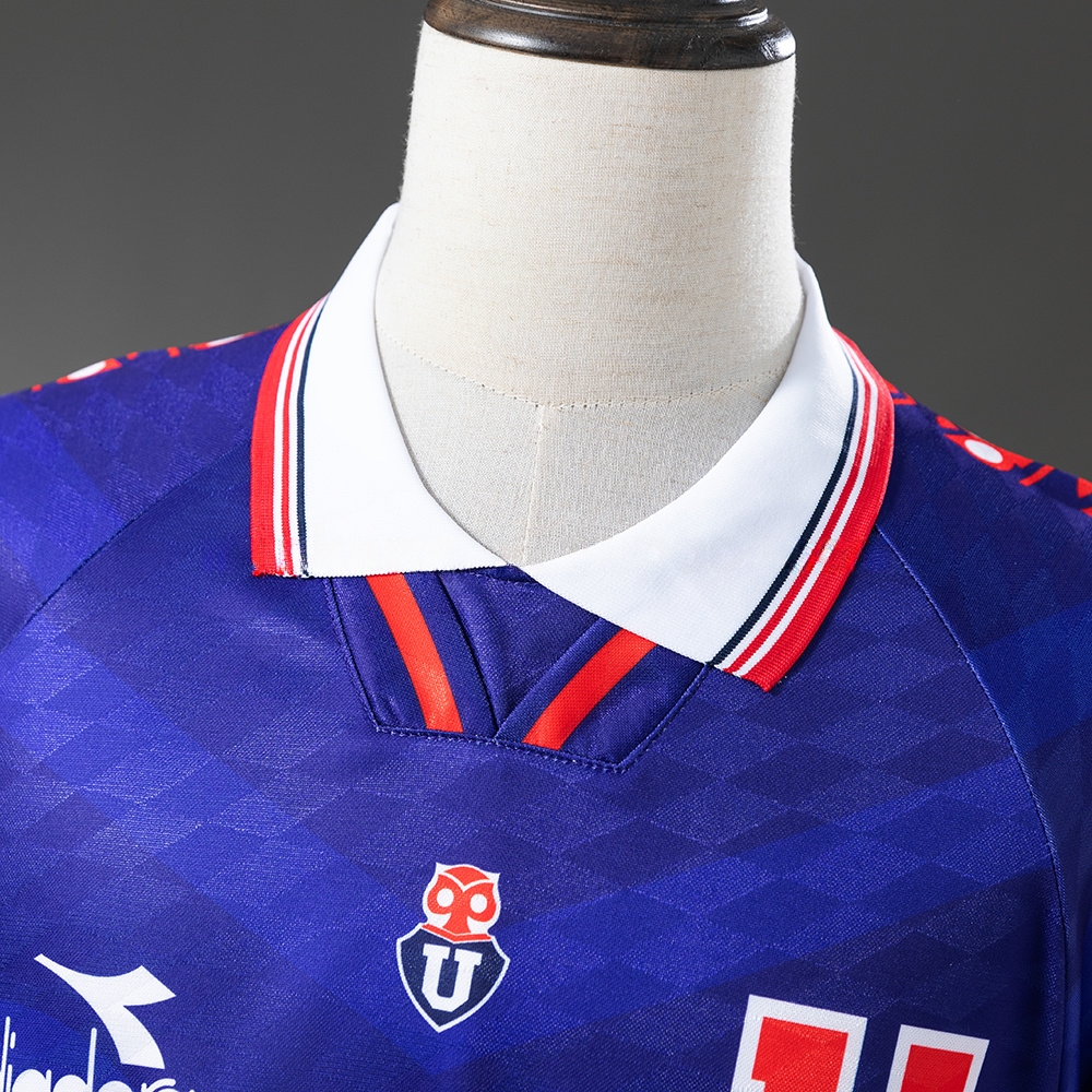 Retro Long Sleeve Universidad de Chile1996 Home S-3XL - Image 7