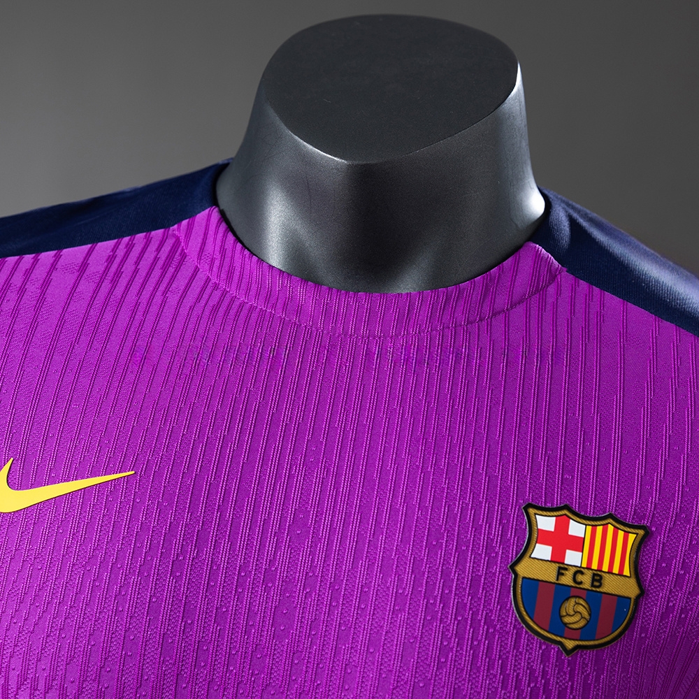 Barcelona 25/26 Pre-match training Player Version-Purple Jersey S-3XL - Image 7