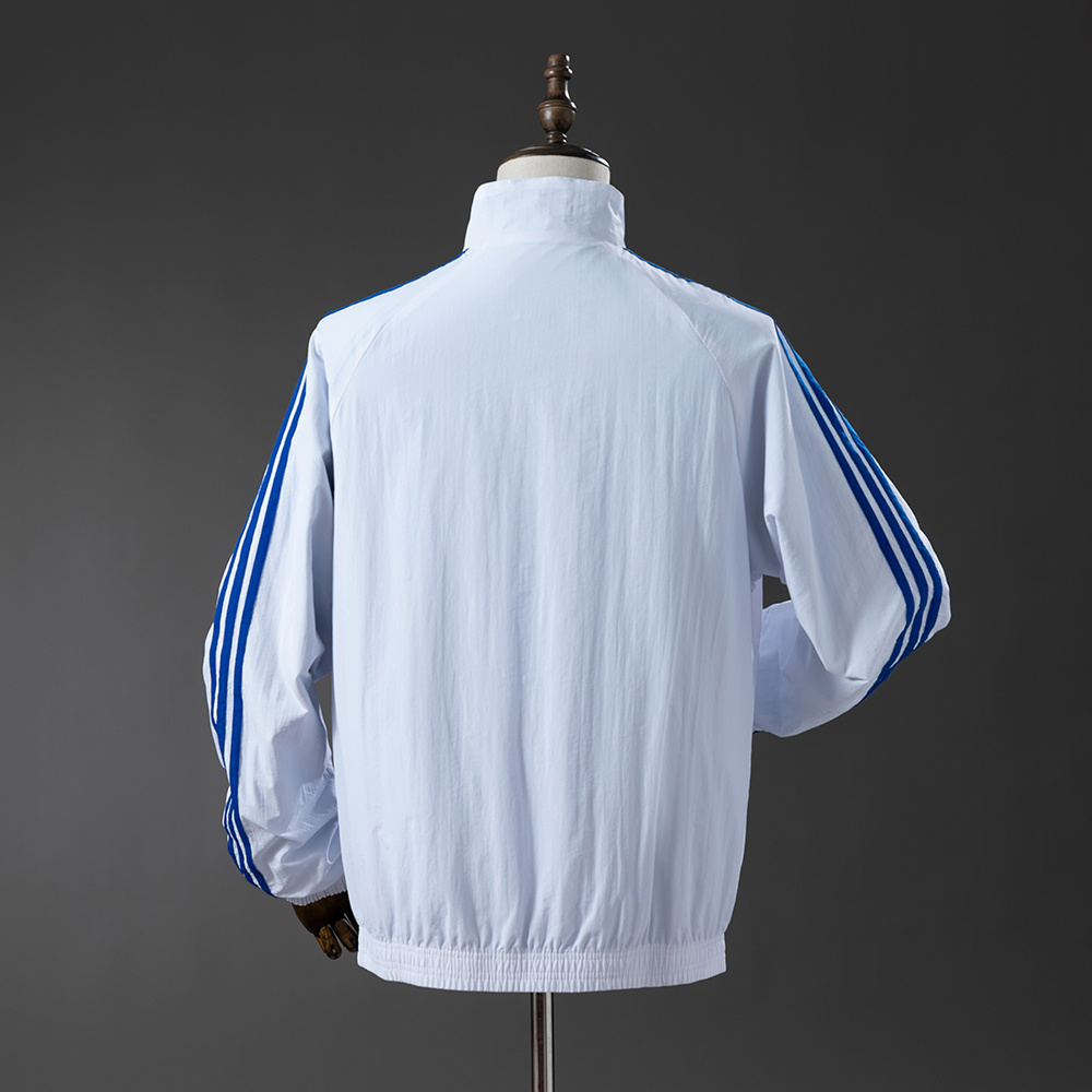 M-U Reversible Jacket Windbreaker - White & Blue S-XXL - Image 11